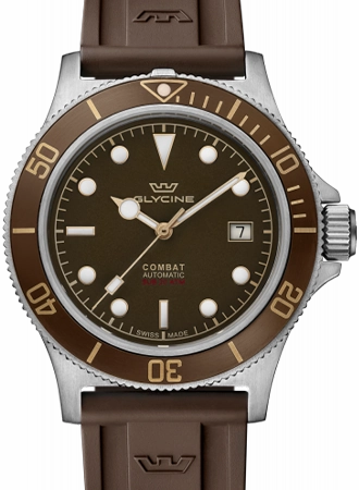 Combat SUB 42 Brown Ref. GL0328,automatic watch,automatic watches for men,automatic watches for women,luxury automatic watch,minimalist automatic watch,dress automatic watch,vintage automatic watch,automatic watch sale