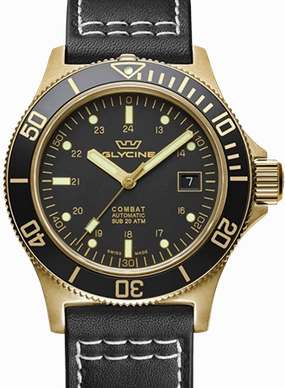 Combat SUB 42 Charcoal Gold Ref. GL0424,automatic watch,automatic watches for men,automatic watches for women,luxury automatic watch,minimalist automatic watch,dress automatic watch,vintage automatic watch,automatic watch sale