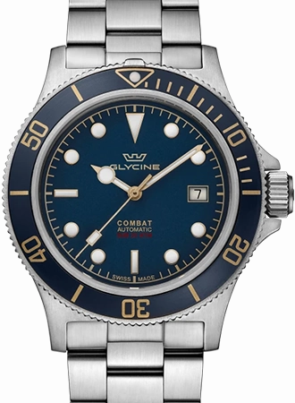 Combat SUB 42 Gilt Blue Ref. GL0485,automatic watch,automatic watches for men,automatic watches for women,luxury automatic watch,minimalist automatic watch,dress automatic watch,vintage automatic watch,automatic watch sale