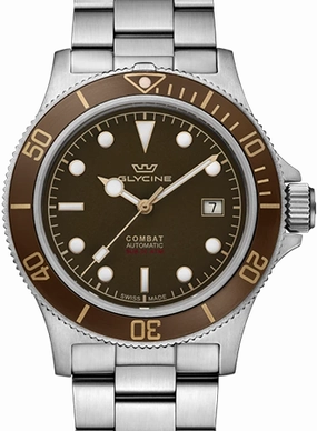 Combat SUB 42 Gilt Brown Ref. GL0486,automatic watch,automatic watches for men,automatic watches for women,luxury automatic watch,minimalist automatic watch,dress automatic watch,vintage automatic watch,automatic watch sale