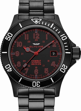 Combat SUB 42 Red Radar Ref. GL0080,automatic watch,automatic watches for men,automatic watches for women,luxury automatic watch,minimalist automatic watch,dress automatic watch,vintage automatic watch,automatic watch sale