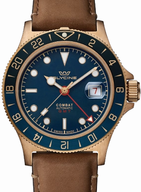 Combat SUB 42 Sports Bronze GMT Blue Ref. GL0317,automatic watch,automatic watches for men,automatic watches for women,luxury automatic watch,minimalist automatic watch,dress automatic watch,vintage automatic watch,automatic watch sale