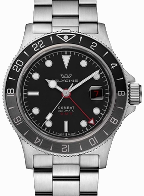 Combat SUB 42 Sports GMT Black/Grey Ref. GL0382,automatic watch,automatic watches for men,automatic watches for women,luxury automatic watch,minimalist automatic watch,dress automatic watch,vintage automatic watch,automatic watch sale
