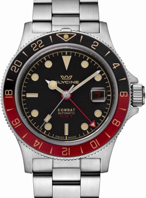 Combat SUB 42 Sports GMT Black/Red Ref. GL0380,automatic watch,automatic watches for men,automatic watches for women,luxury automatic watch,minimalist automatic watch,dress automatic watch,vintage automatic watch,automatic watch sale