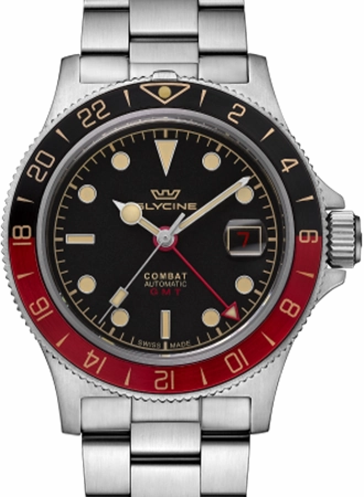 Combat SUB 42 Sports GMT Black/Red Ref. GL0380,automatic watch,automatic watches for men,automatic watches for women,luxury automatic watch,minimalist automatic watch,dress automatic watch,vintage automatic watch,automatic watch sale