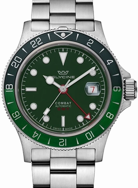 Combat SUB 42 Sports GMT Green Ref. GL0383,automatic watch,automatic watches for men,automatic watches for women,luxury automatic watch,minimalist automatic watch,dress automatic watch,vintage automatic watch,automatic watch sale