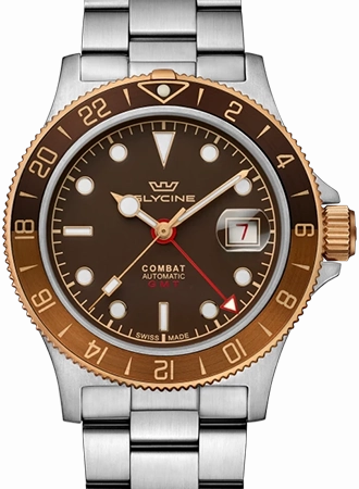 Combat SUB 42 Sports GMT Two-tone Brown Ref. GL0422,automatic watch,automatic watches for men,automatic watches for women,luxury automatic watch,minimalist automatic watch,dress automatic watch,vintage automatic watch,automatic watch sale
