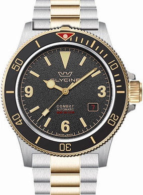 Combat SUB 42 Vintage Bi-Color Ref. GL0259,automatic watch,automatic watches for men,automatic watches for women,luxury automatic watch,minimalist automatic watch,dress automatic watch,vintage automatic watch,automatic watch sale