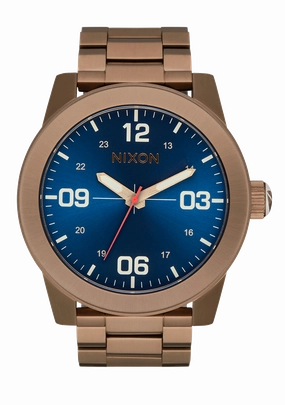 Corporal Stainless Steel - Desert Gold / Arles Blue stainless-steel watches stainless steel watch bands stainless steel watches cheap