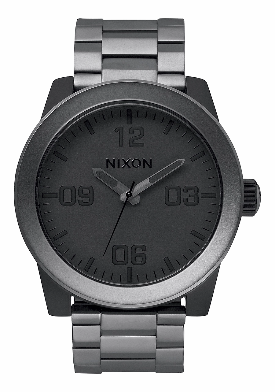 Corporal Stainless Steel - Matte Black / Matte Gunmetal stainless-steel watches stainless steel watch bands stainless steel watches cheap