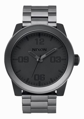 Corporal Stainless Steel - Matte Black / Matte Gunmetal stainless-steel watches stainless steel watch bands stainless steel watches cheap