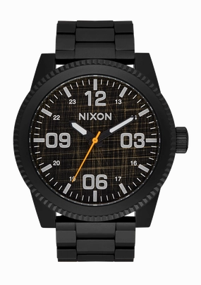 Corporal Stainless Steel - Super Black / Black Top stainless-steel watches stainless steel watch bands stainless steel watches cheap