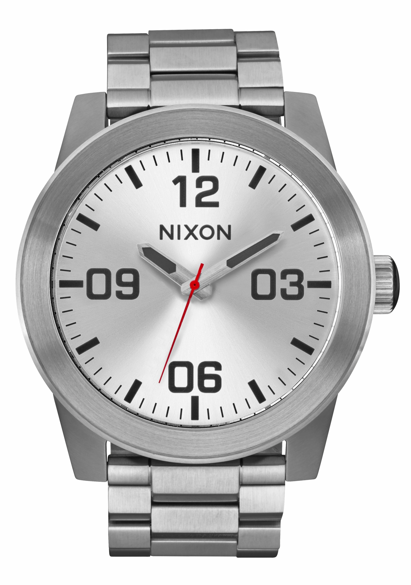 Corporal Stainless Steel - White / Silver stainless-steel watches stainless steel watch bands stainless steel watches cheap