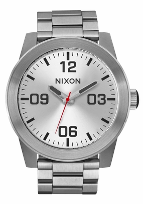 Corporal Stainless Steel - White / Silver stainless-steel watches stainless steel watch bands stainless steel watches cheap