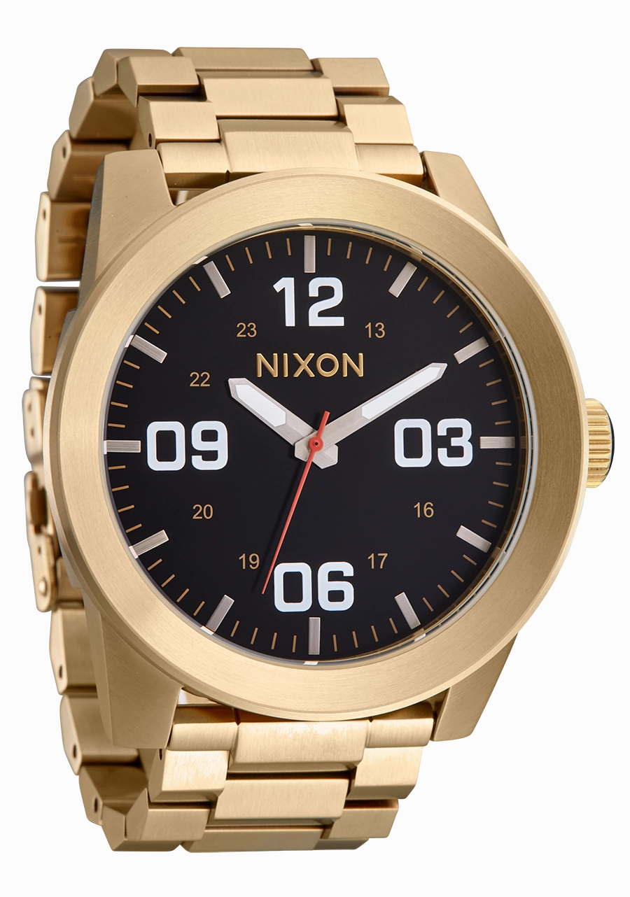 Corporal Stainless Steel - Yellow Gold / Black