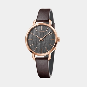 Damenuhr Women Quartz Black Dial Analog Leather Watch K7B236G3 women watches best women watches affordable women's watches branded women watches