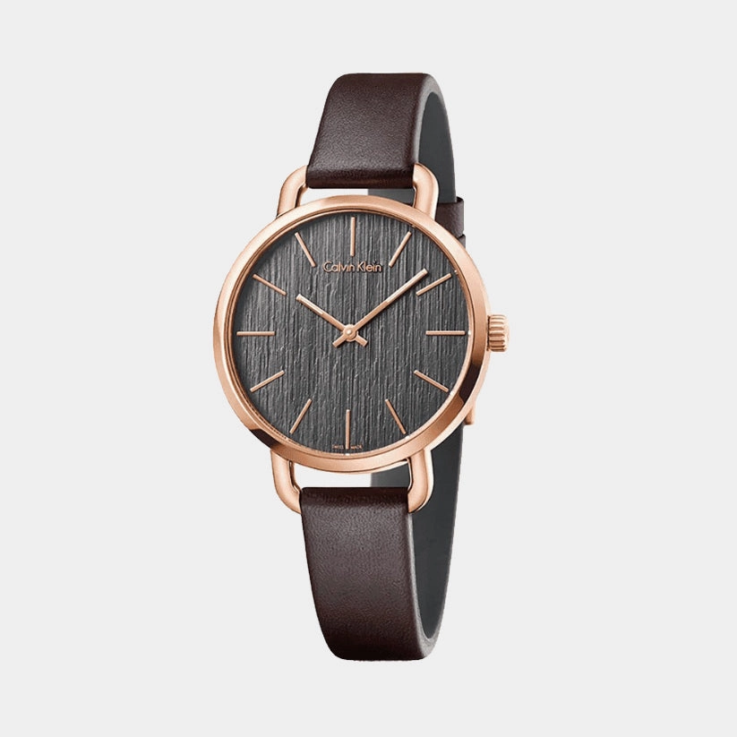 Damenuhr Women Quartz Black Dial Analog Leather Watch K7B236G3 women watches best women watches affordable women's watches branded women watches