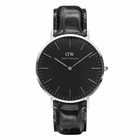 Daniel Wellington - Classic Black Reading 40mm argento orologio uomo men's watches,best men's watches