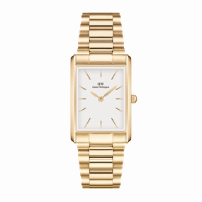 Daniel Wellington Bound 3-Link Gold White Dial Watch DW00100703 