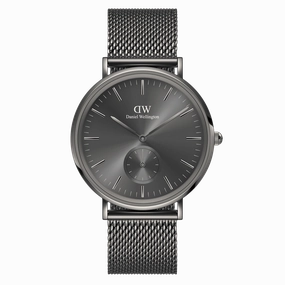 Daniel Wellington Classic Multi-Eye Mesh Graphite Dial Watch DW00100712 
