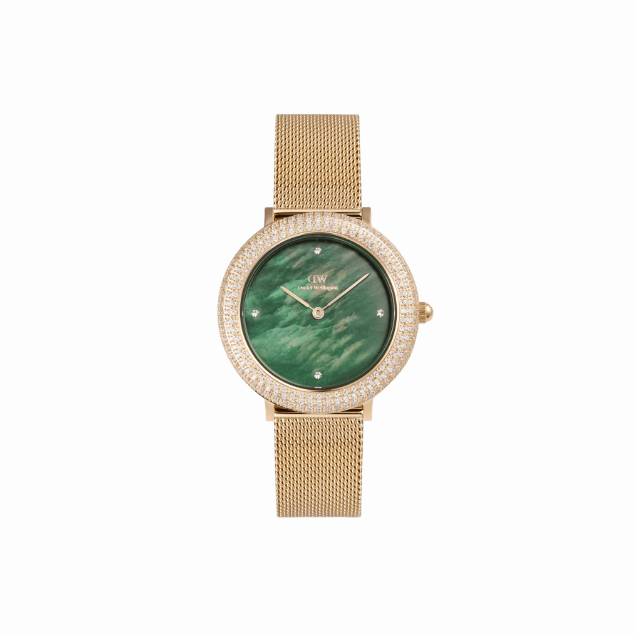 Daniel Wellington Crystalline Bezel Evergold Green Dial Watch DW00100824,quartz watch, quartz watches for men, quartz watches for women, best quartz watch, minimalist quartz watch, luxury quartz watch, waterproof quartz watch,analog quartz watch, digital q