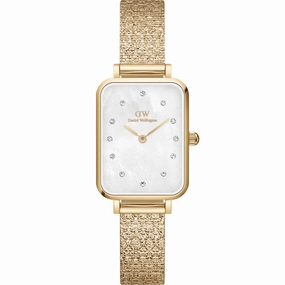 Daniel Wellington DW00100582 Quadro Lumine stainless steel watch clasp High quality stainless steel watch