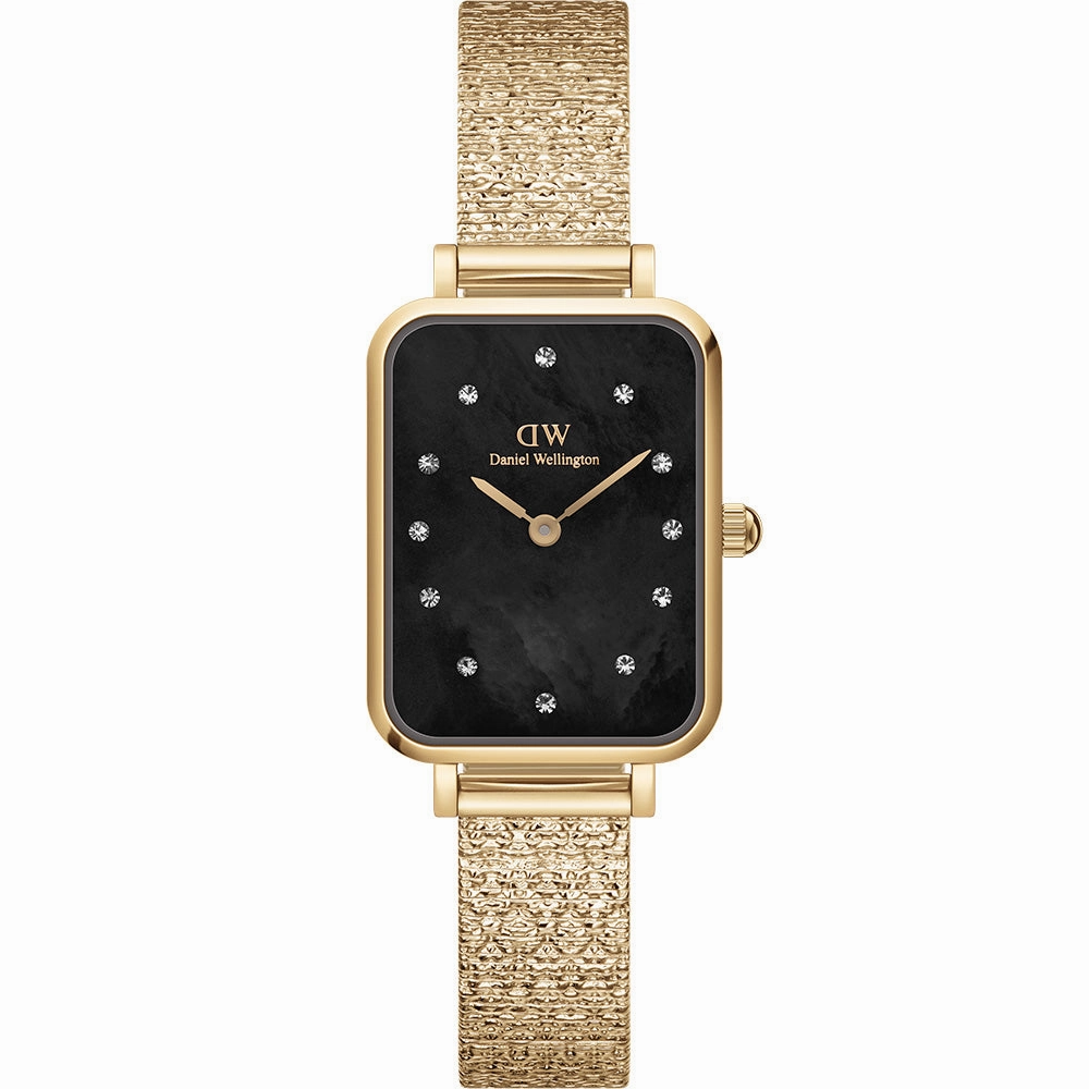 Daniel Wellington DW00100583 Quadro Lumine stainless steel watch clasp High quality stainless steel watch