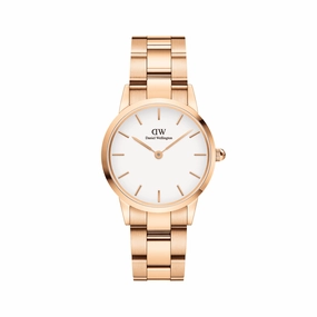 Daniel Wellington Iconic Link 28 RG White DW00100213 