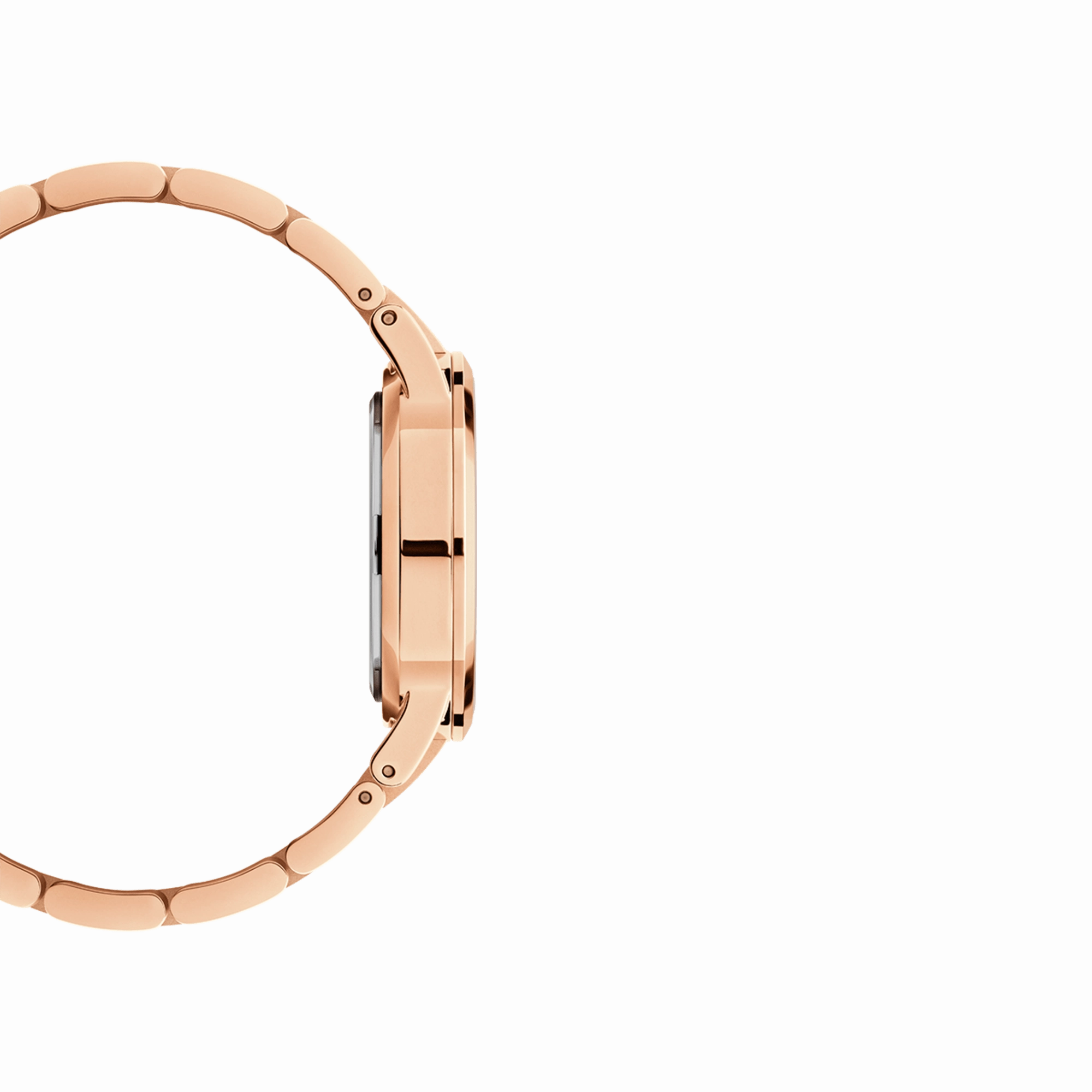 Daniel Wellington Iconic Link 28mm Light Pink Dial Watch DW00100370