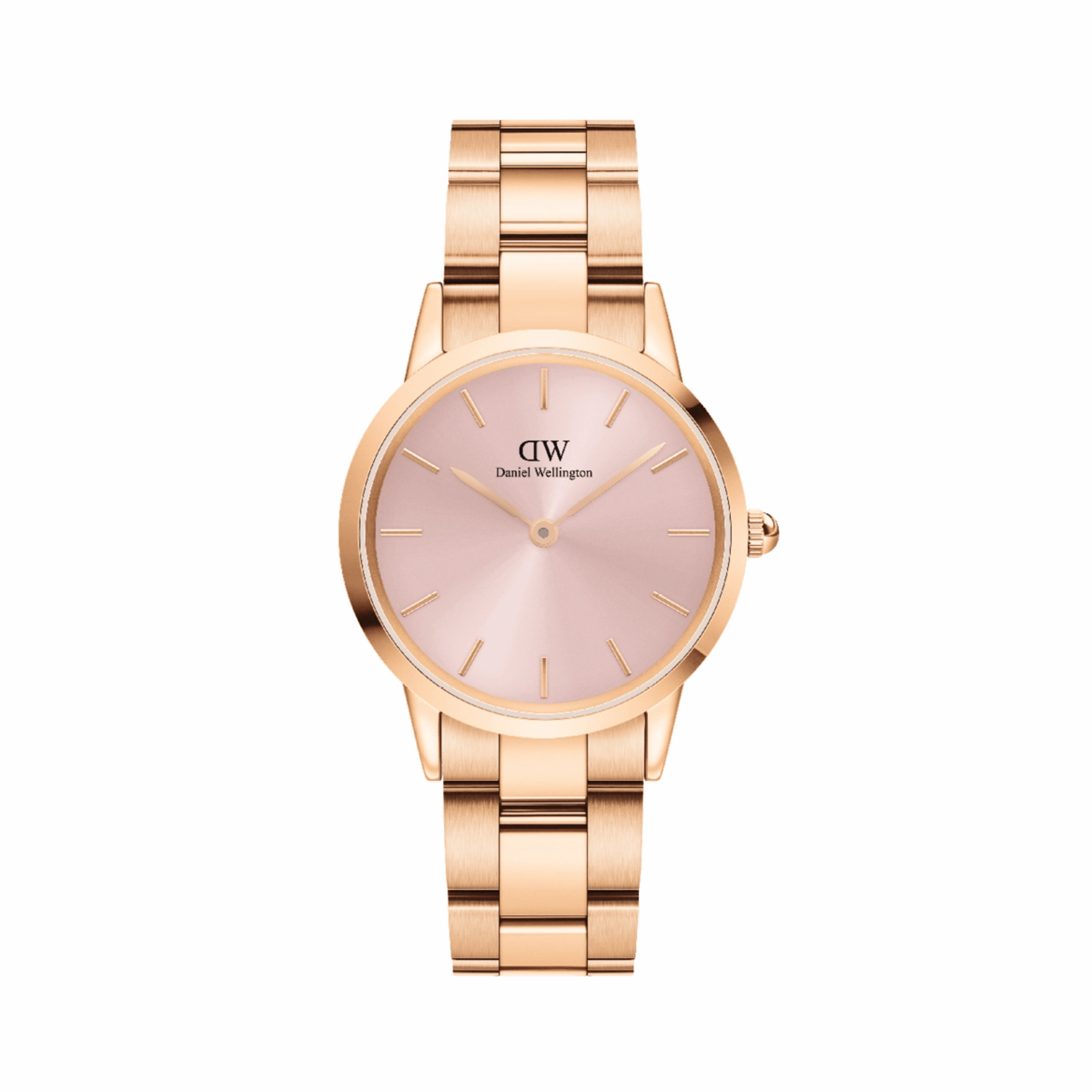 Daniel Wellington Iconic Link 32mm Light Pink Dial Watch DW00100369 