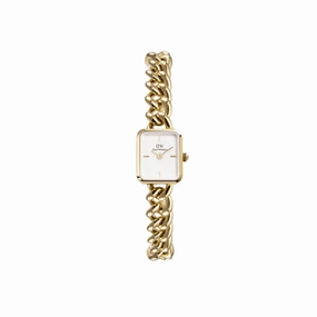 Daniel Wellington Jolie Gold Chain White Dial Watch DW00100836,quartz watch, quartz watches for men, quartz watches for women, best quartz watch, minimalist quartz watch, luxury quartz watch, waterproof quartz watch,analog quartz watch, digital quartz watc