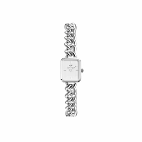 Daniel Wellington Jolie Silver Chain White Dial Watch DW00100834,quartz watch, quartz watches for men, quartz watches for women, best quartz watch, minimalist quartz watch, luxury quartz watch, waterproof quartz watch,analog quartz watch, digital quartz wa