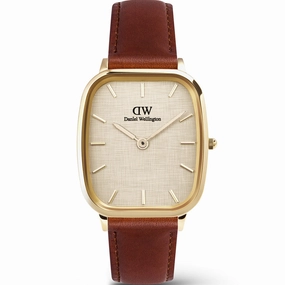 Daniel Wellington Marlon St Mawes DW00100839 Affordable Leather Watch Leather Watch Discount