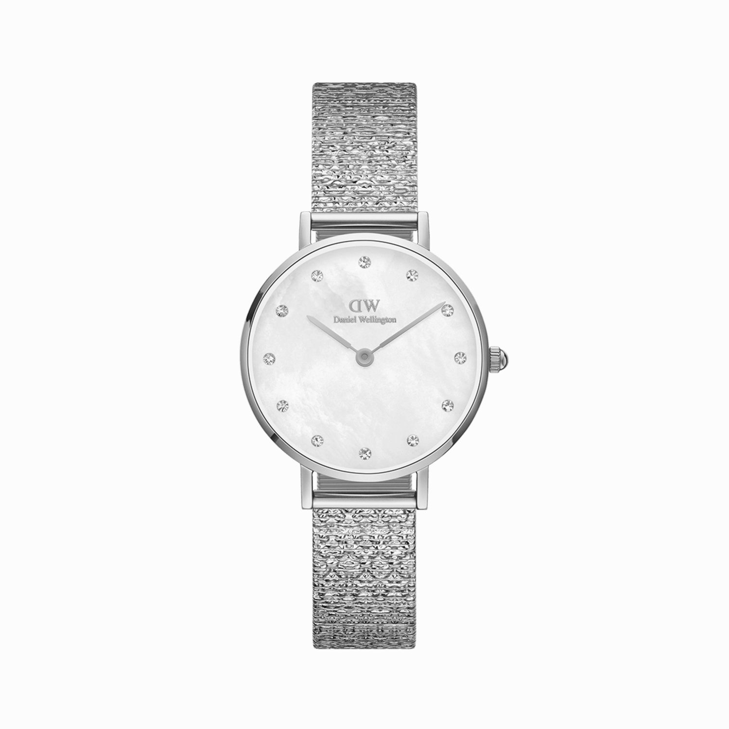 Daniel Wellington Petite 28mm Pressed Studi Lumine White Watch DW00100592 