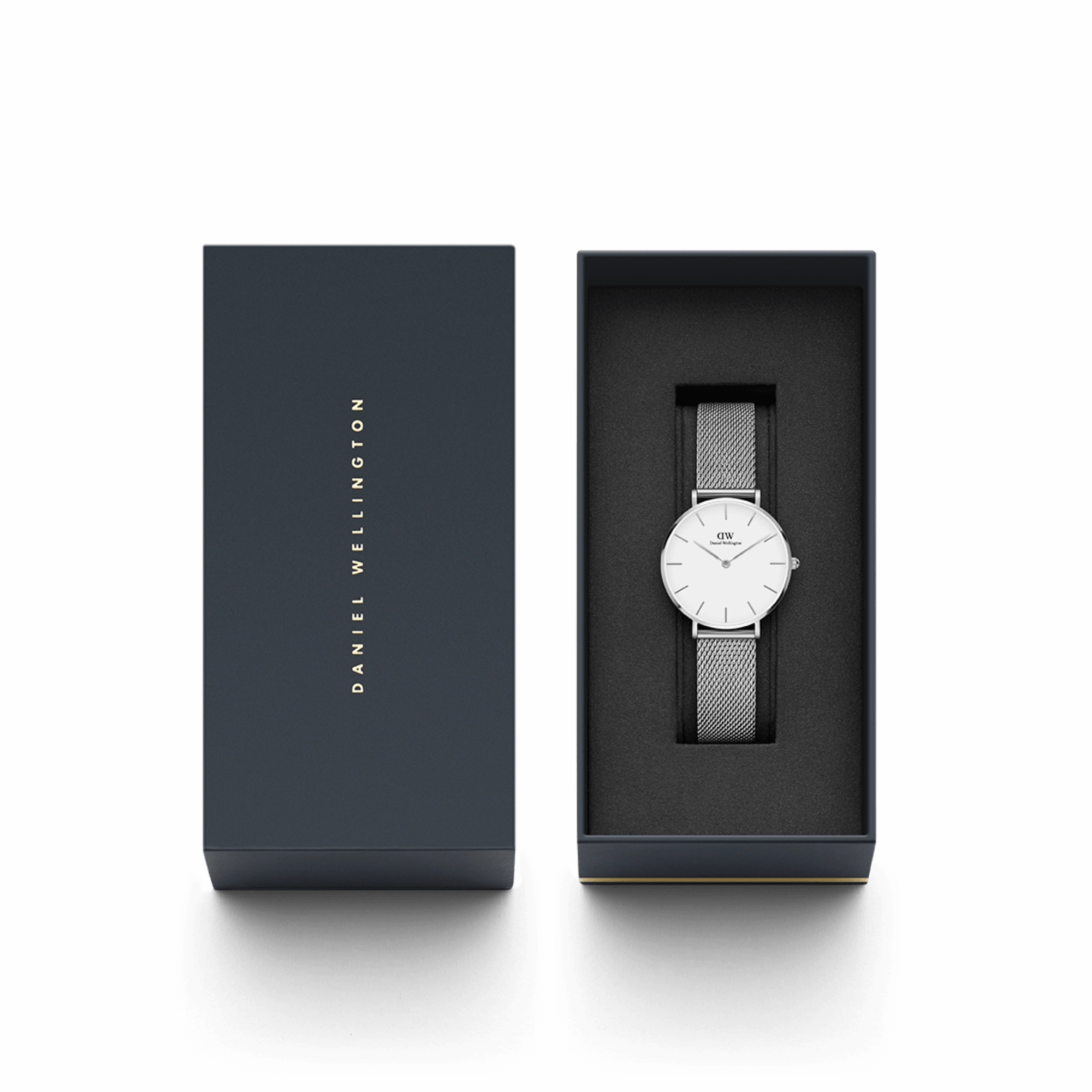 Daniel Wellington Petite 36mm Sterling White Dial Watch DW00100306