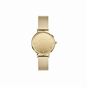 Daniel Wellington Petite Mirror Reflection Gold Dial Watch DW00100797,quartz watch, quartz watches for men, quartz watches for women, best quartz watch, minimalist quartz watch, luxury quartz watch, waterproof quartz watch,analog quartz watch, digital quar