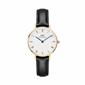 Daniel Wellington Petite Roman Numerals Sheffield Gold Watch DW00100686 