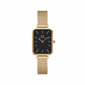 Daniel Wellington Quadro 20X26 Pressed Evergold Black Watch DW00100557 