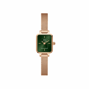 Daniel Wellington Quadro Mini 15.4X18.2 Merose Emerald Watch DW00100648 