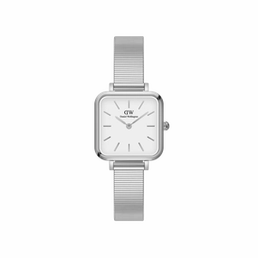 Daniel Wellington Quadro Studio 22X22mm White Dial Watch DW00100521 
