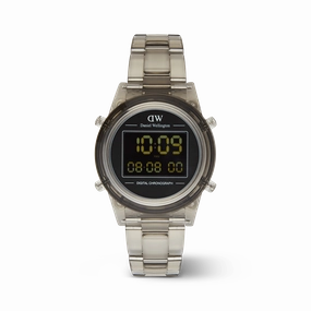 Daniel Wellington Retro Digital Light Grey Watch 
