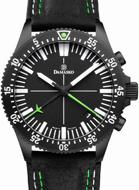 DC82 Green Black  - Central Minutes Chrono,automatic watch,automatic watches for men,automatic watches for women,luxury automatic watch,minimalist automatic watch,dress automatic watch,vintage automatic watch,automatic watch sale