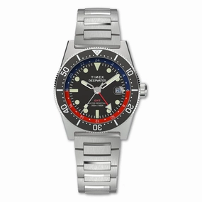 Deepwater Reef 200 Gmt  40mm Stainless Steel Band stainless-steel watches stainless steel watch bands stainless steel watches cheap