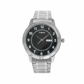Denver Day-Date 40mm Stainless Steel Band stainless-steel watches stainless steel watch bands stainless steel watches cheap