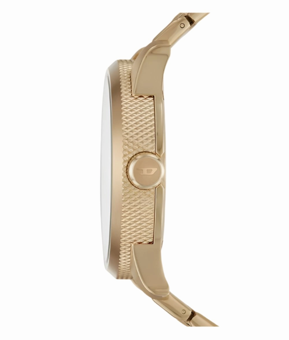 Diesel Rasp Gold Stainless Steel Gold Dial Watch DZ1761