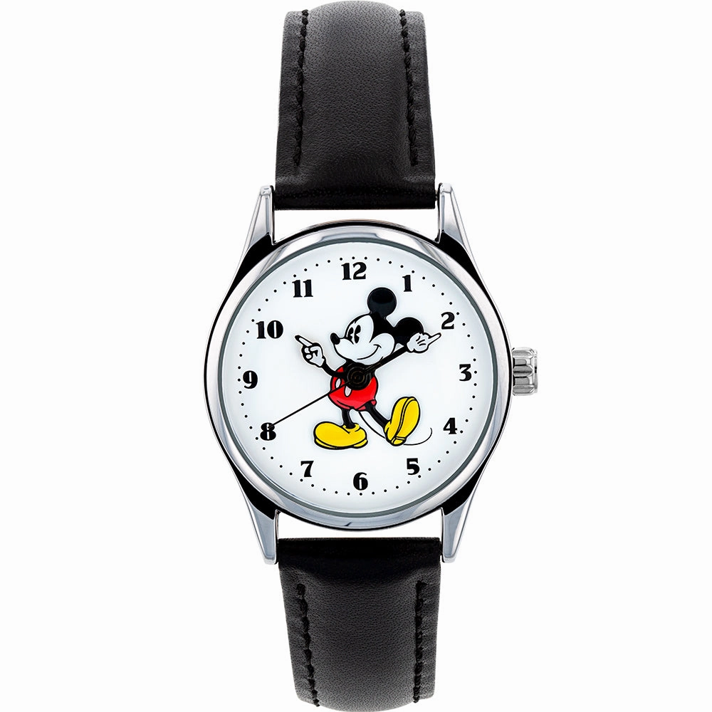 Disney TA56952 Original Mickey Mouse Affordable Leather Watch Leather Watch Discount