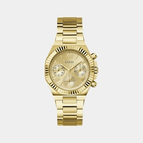 Dress Women Quartz Champagne Dial Chronograph Recycled Steel Watch GW0769L2 women watches best women watches affordable women's watches branded women watches
