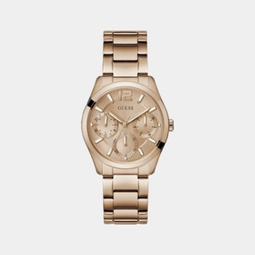 Dress Women Quartz Rose Gold Dial Multi-Function Stainless Steel Watch GW0760L3 women watches best women watches affordable women's watches branded women watches