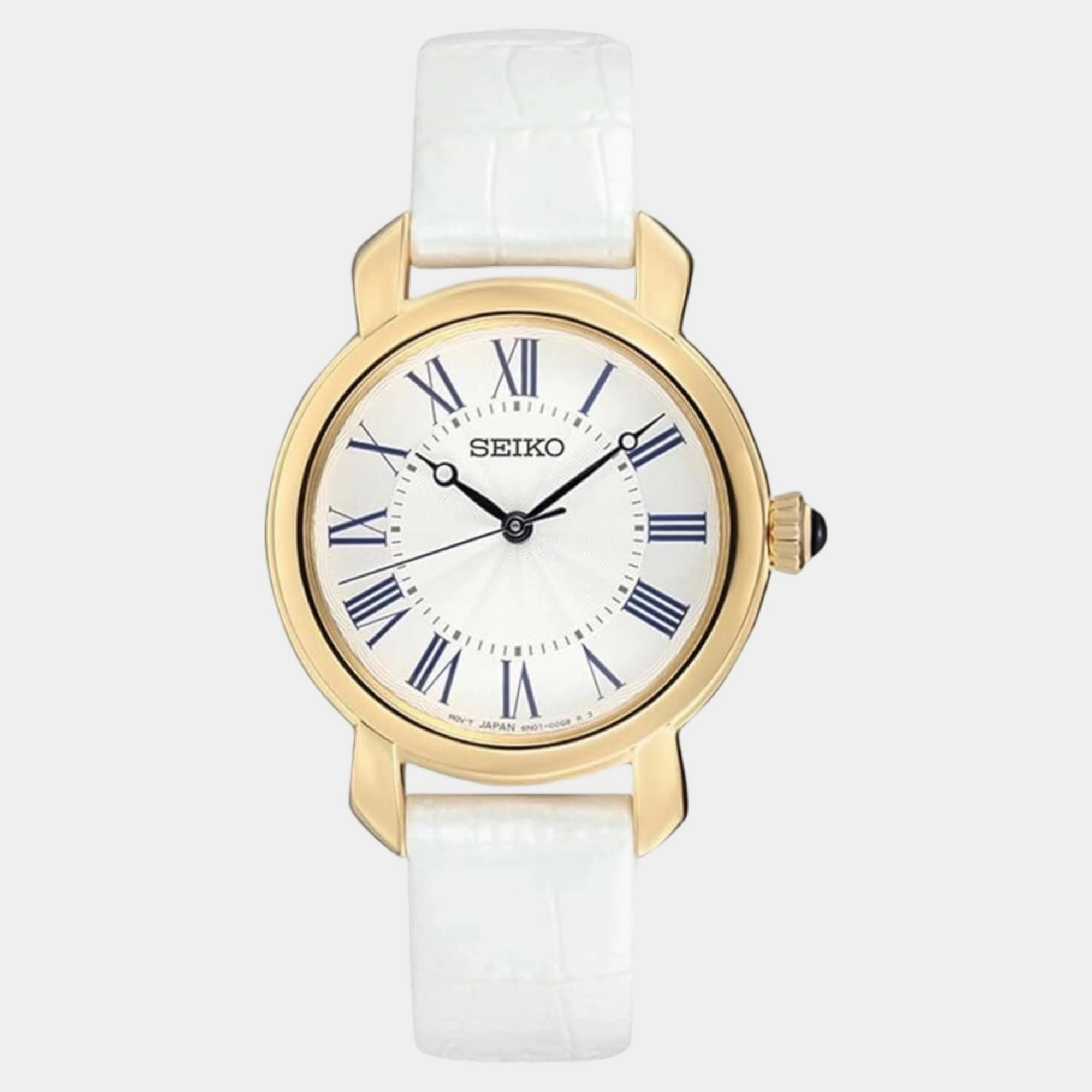 Dress Women Quartz White Dial Analog Leather Watch SUR626P2 women watches best women watches affordable women's watches branded women watches