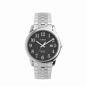 Easy Reader? With Perfect Fit Date 38mm Stainless Steel Band stainless-steel watches stainless steel watch bands stainless steel watches cheap